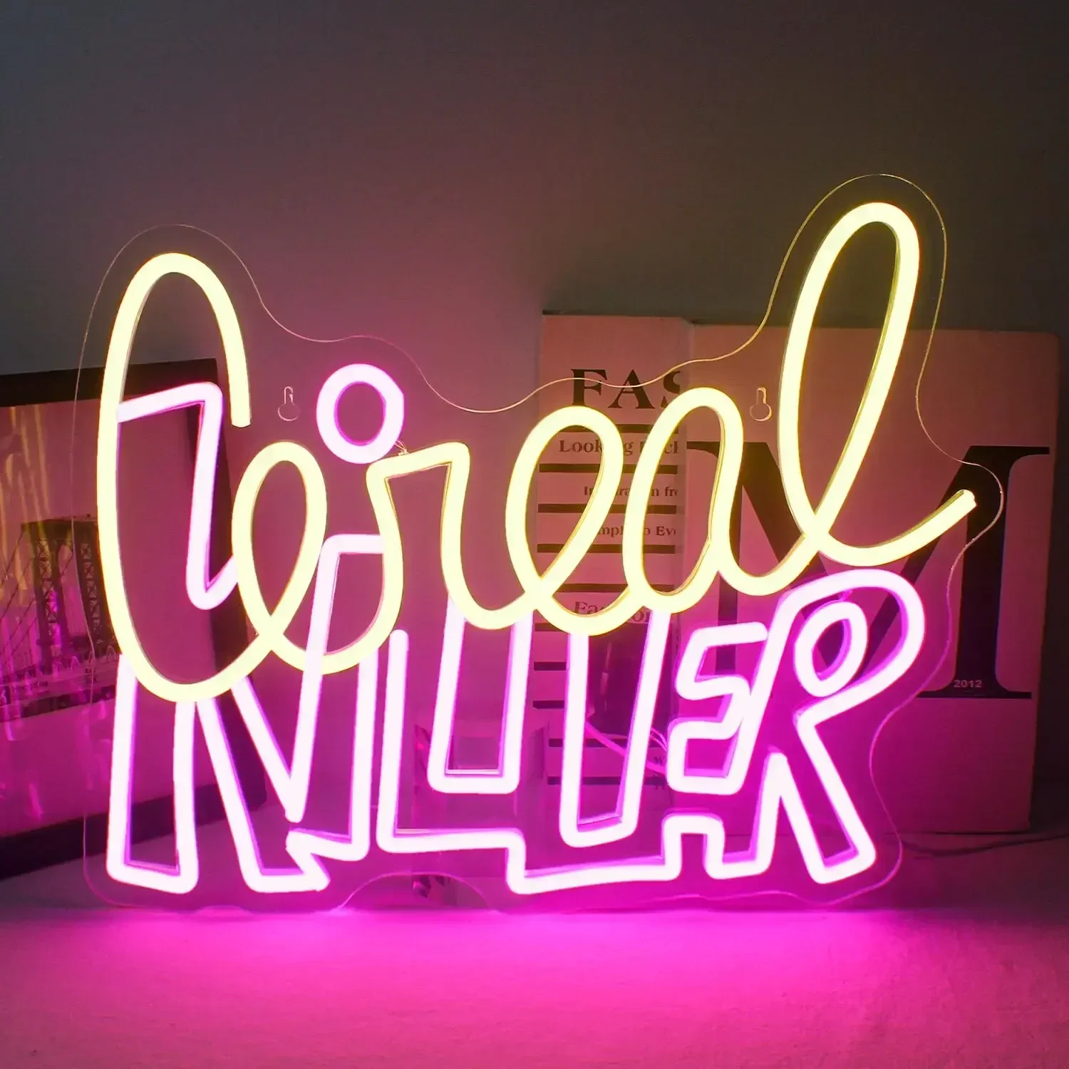 Commercial Kitchen Quotes - Cereal Killer Neon Sign LED Wall
