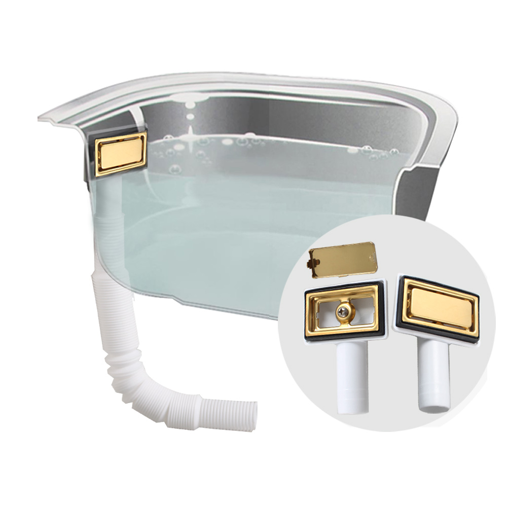 Commercial Kitchen Sink - Talea Kitchen Sink Side Square Overflow