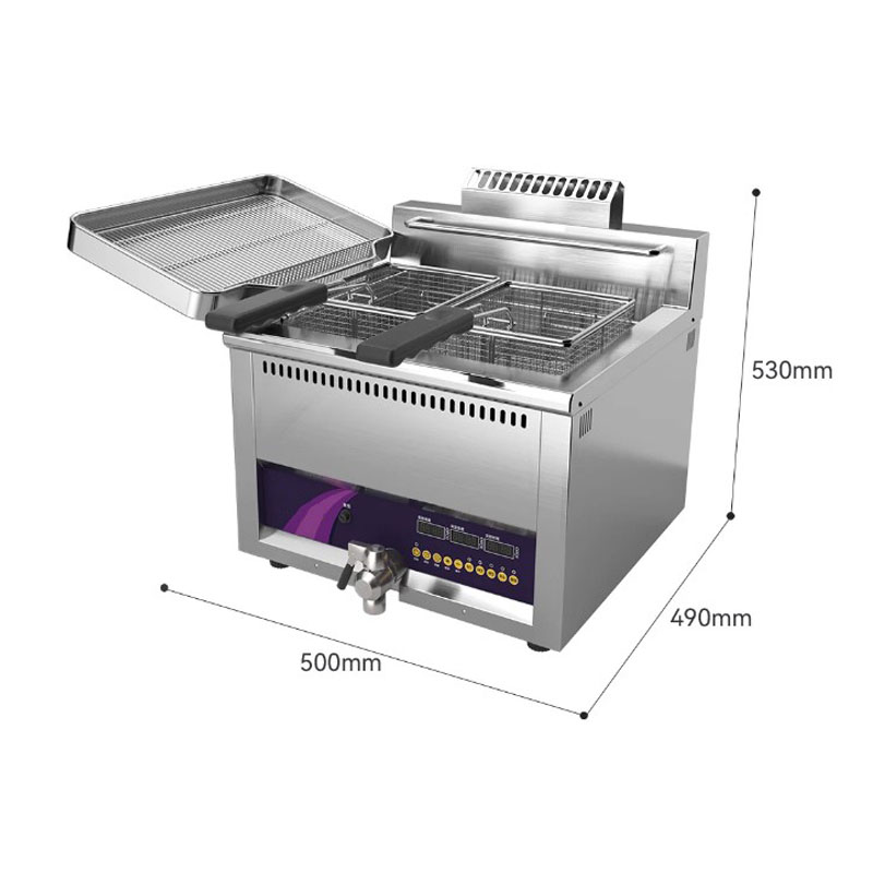 Deep Fryer Commercial - Commercial Large Capacity Electric Deep Fryer,