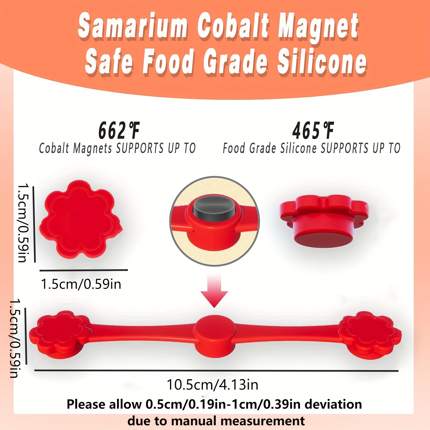 1/2Set Air Fryer Magnet Silico - Deep Fryer Commercial ulasan dan harga