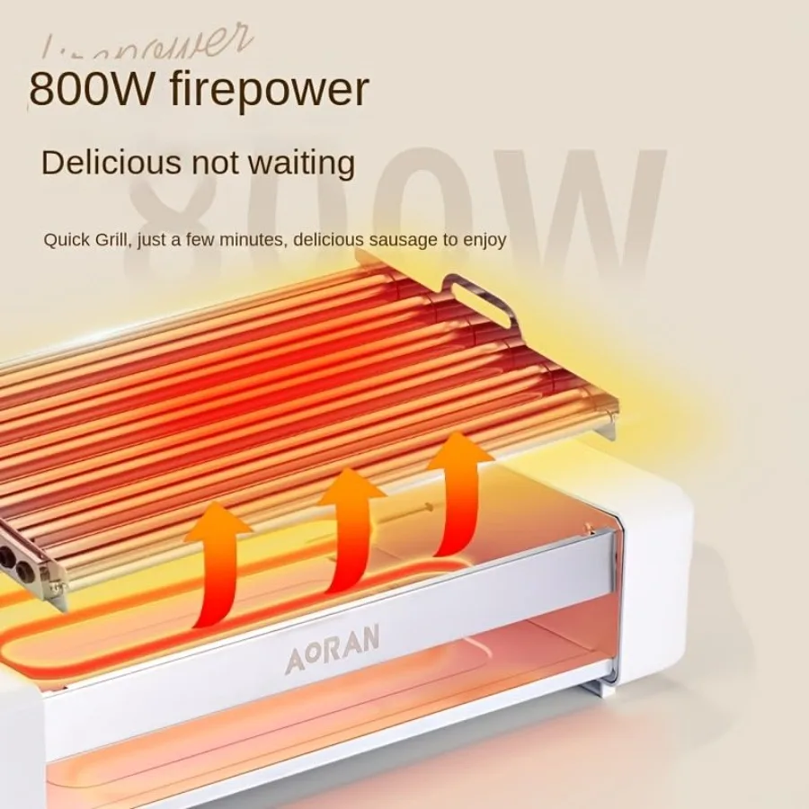 Multifunctional Rotating Sausa - Hot Dog Roller Grill ulasan dan harga