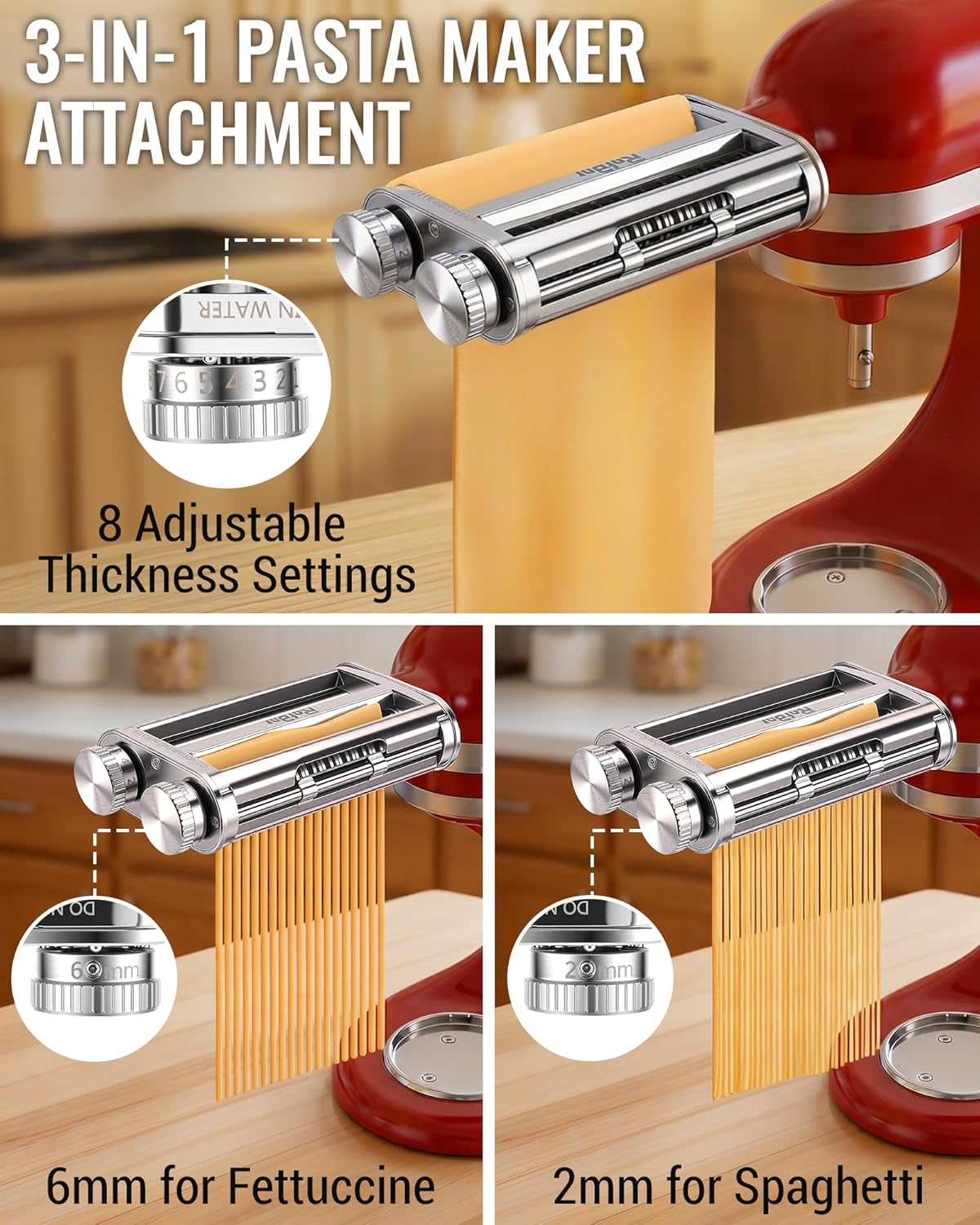 KitchenAid Mixer 3-in-1 Pasta  - Commercial Kitchen Juicer ulasan dan harga