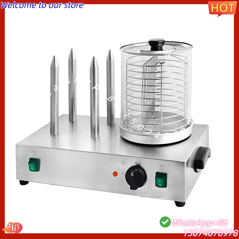 2026 Bread Steamer Warmer Auto - Hot Dog Roller Grill ulasan dan harga