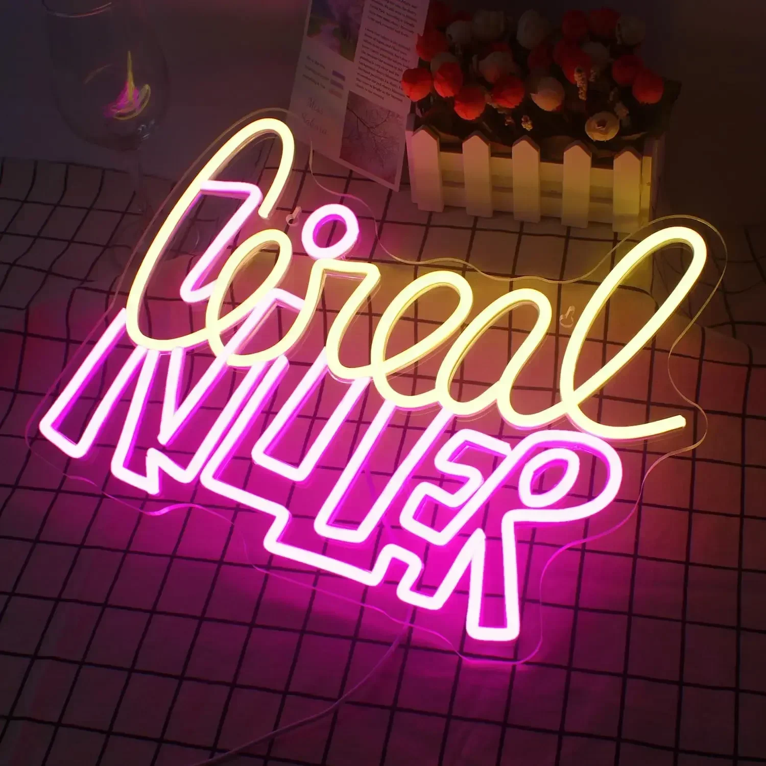 Cereal Killer Neon Sign LED Wa - Commercial Kitchen Quotes ulasan dan harga