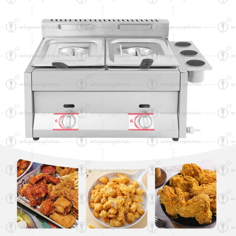 NEW Commercial Gas Deep Fryer  - Deep Fryer Commercial ulasan dan harga