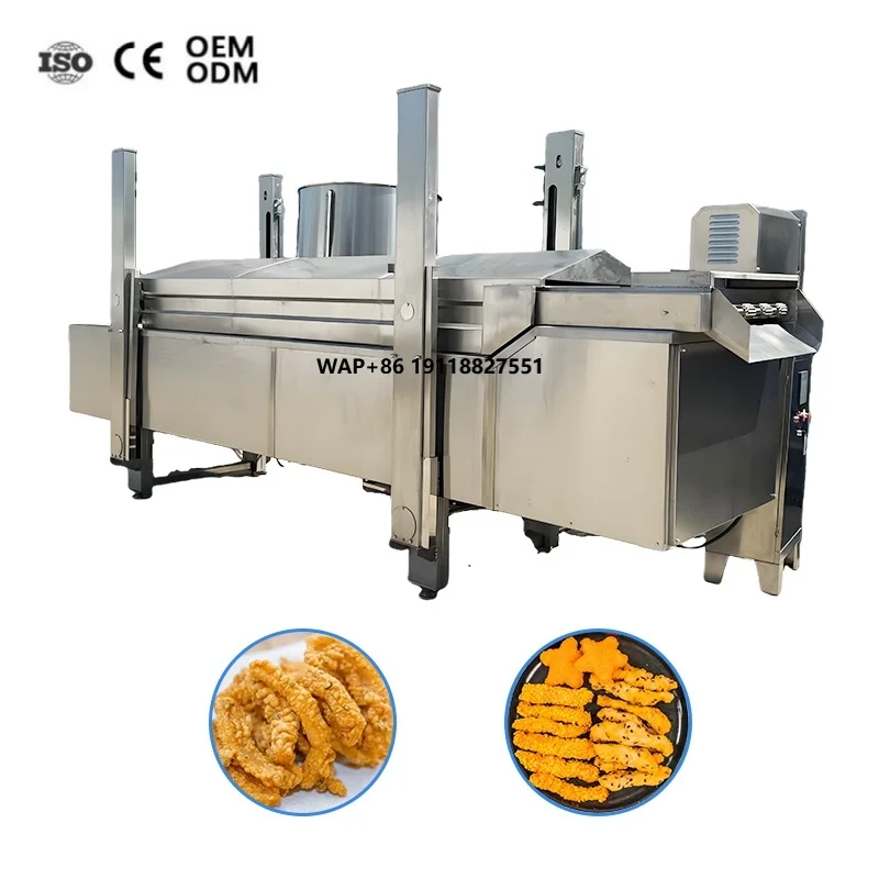 Commercial  Electric Continuou - Deep Fryer Commercial ulasan dan harga