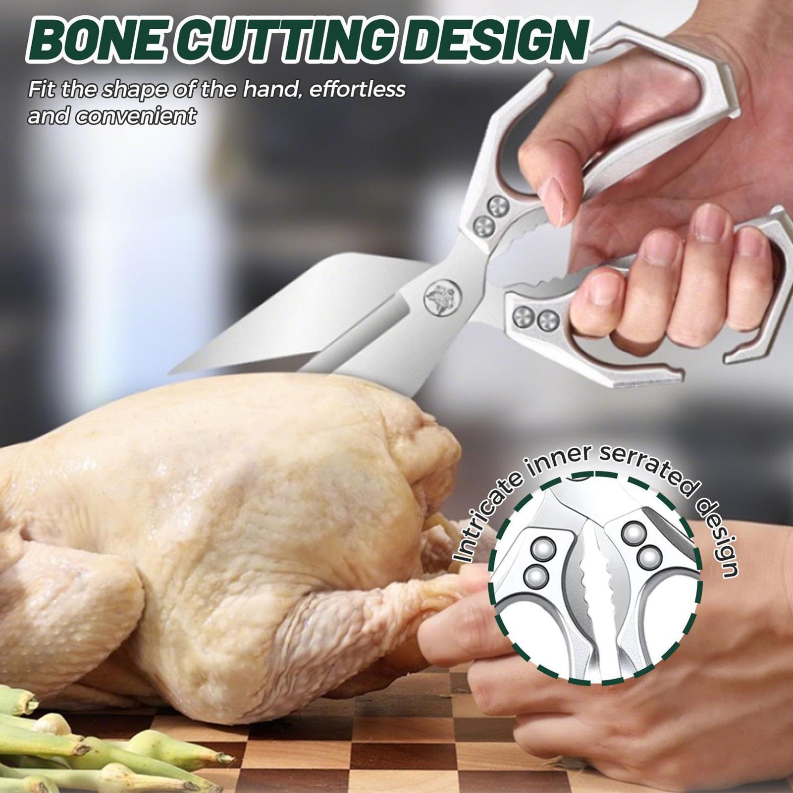 Stainless Steel Kitchen Shears - Commercial Kitchen Accessories ulasan dan harga