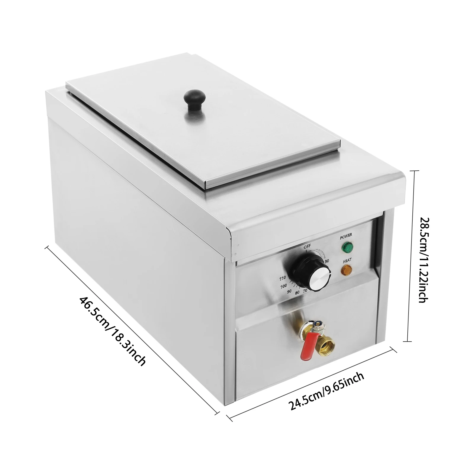 Commercial 2-Pan Electric Nood - Commercial Kitchen Boiler ulasan dan harga