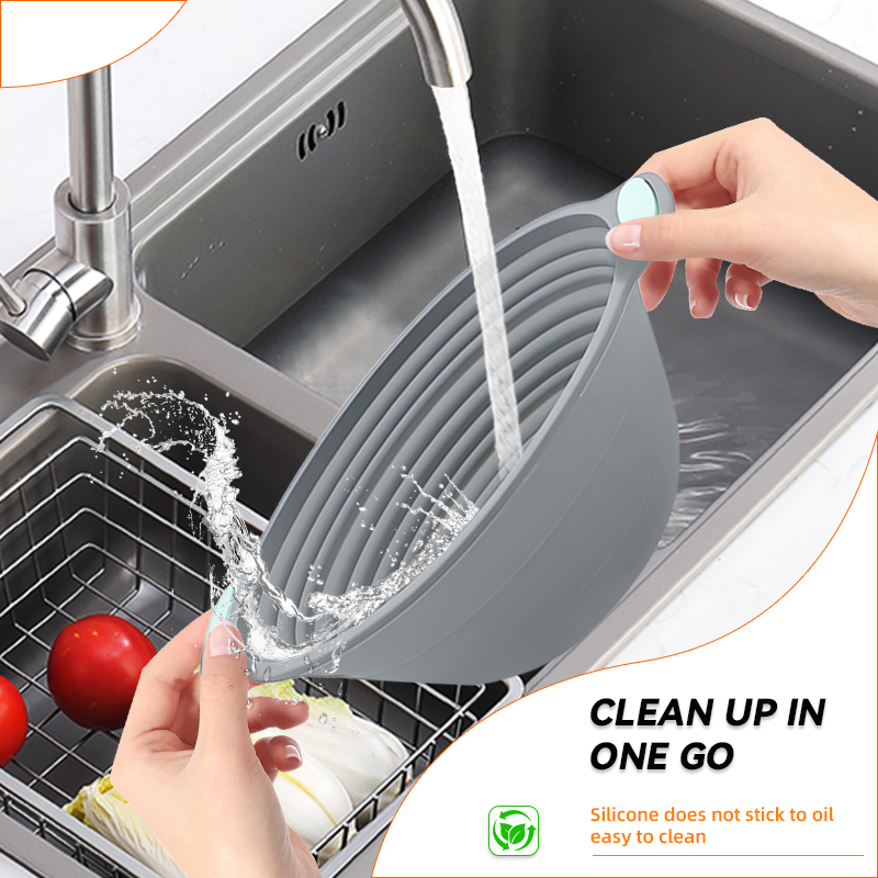 1PC Silicone Foldable Banneton - Commercial Kitchen Accessories ulasan dan harga