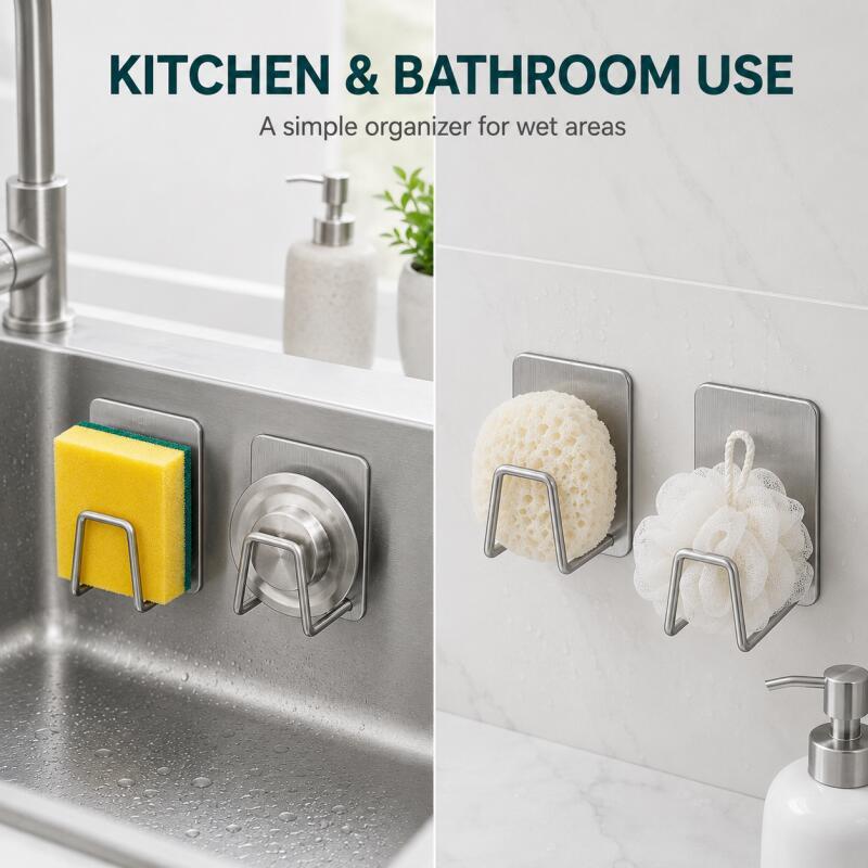 Self-Adhesive Stainless Steel  - Commercial Kitchen Sink ulasan dan harga