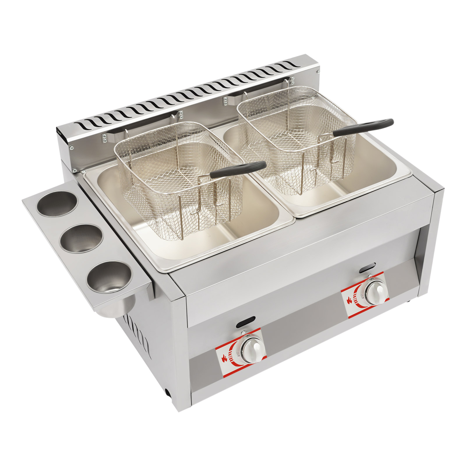 Commercial Deep Fryer 2-Tank 6 - Deep Fryer Commercial ulasan dan harga