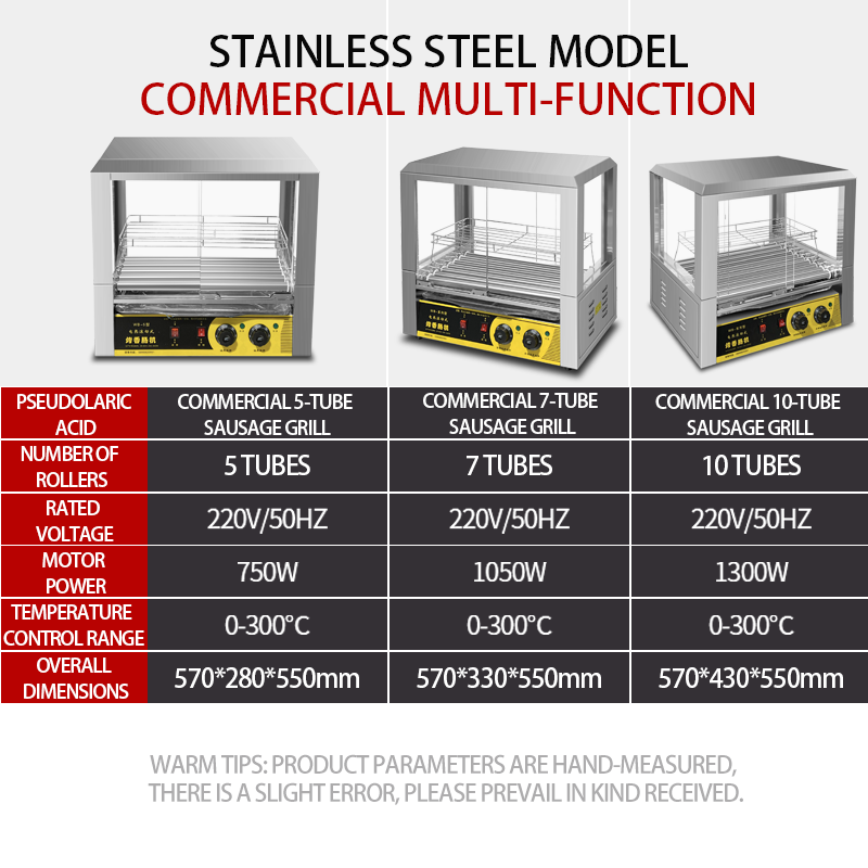 *Commercial Snack Equipment El - Hot Dog Roller Grill ulasan dan harga