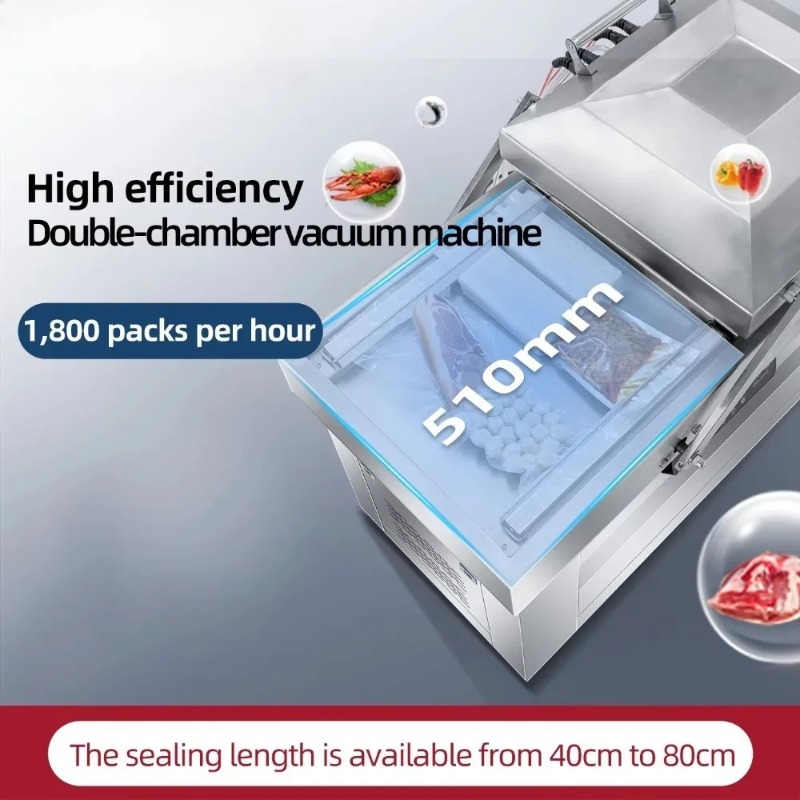 Double Chamber Vacuum Machine  - Vacuum Sealer ulasan dan harga