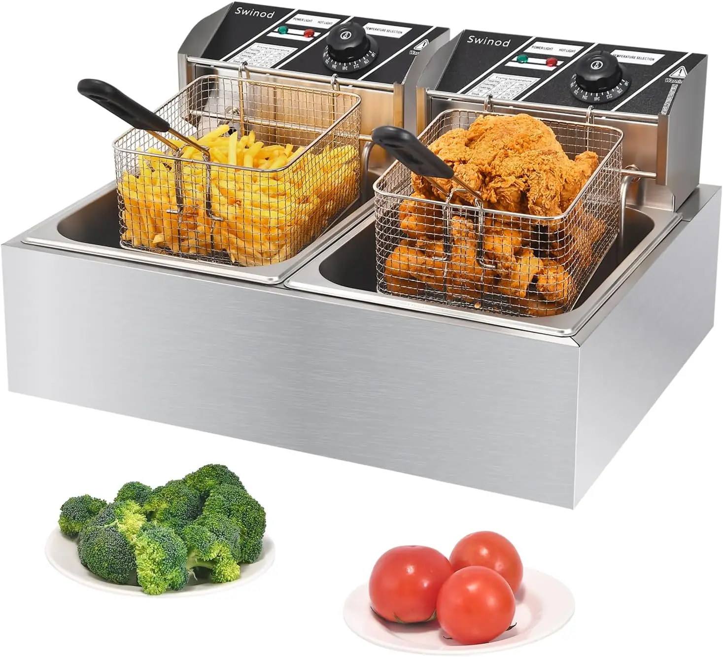 Commercial Deep Fryer with Bas - Deep Fryer Commercial ulasan dan harga