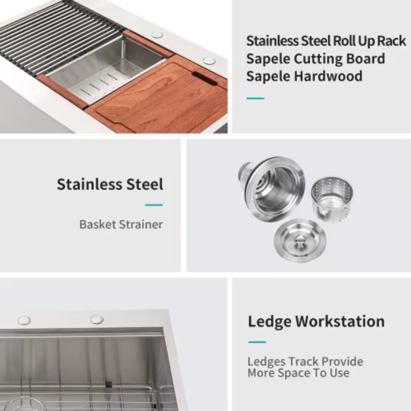 ATV Heavy Duty Commercial 36x2 - Commercial Kitchen Sink ulasan dan harga