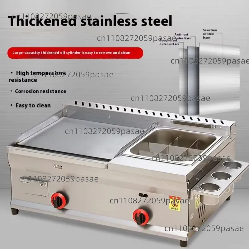 Commercial Steak Fryer Combina - Hot Dog Roller Grill ulasan dan harga