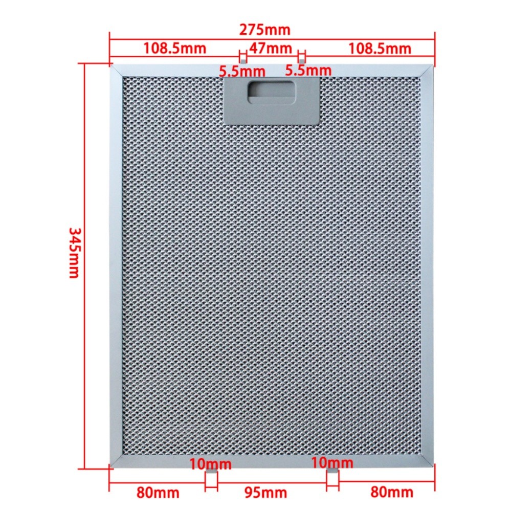 Silver Aluminum Grease Filter  - Commercial Kitchen Vent Hood ulasan dan harga