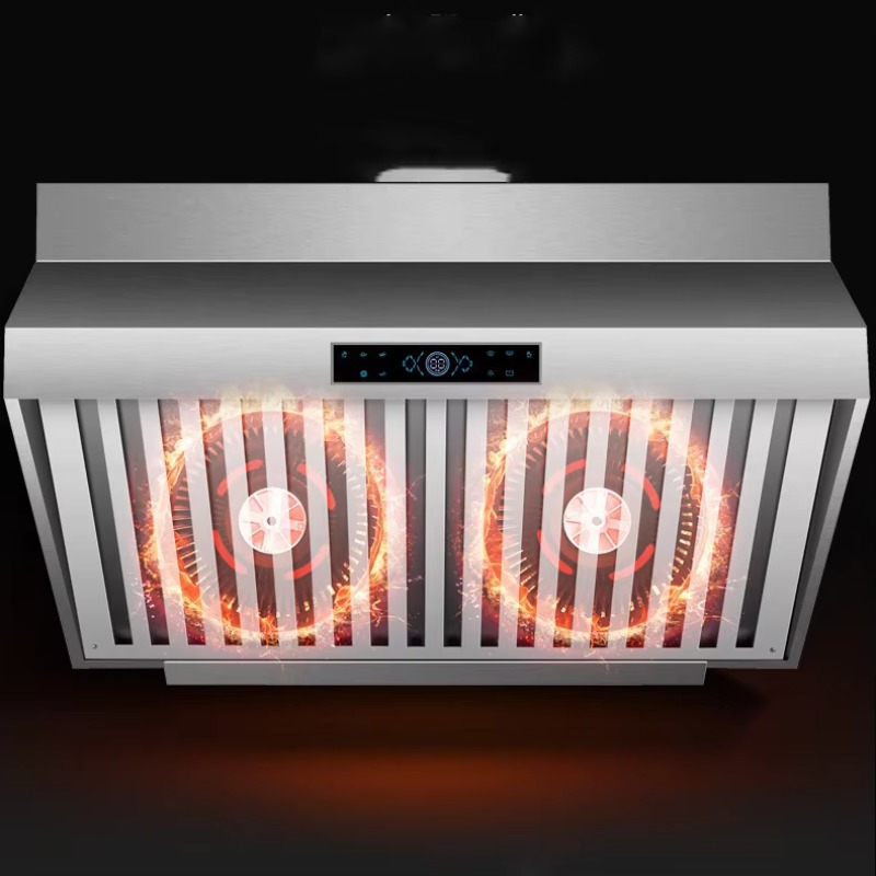 2m Stainless Steel Vented Hood - Commercial Kitchen Vent Hood ulasan dan harga