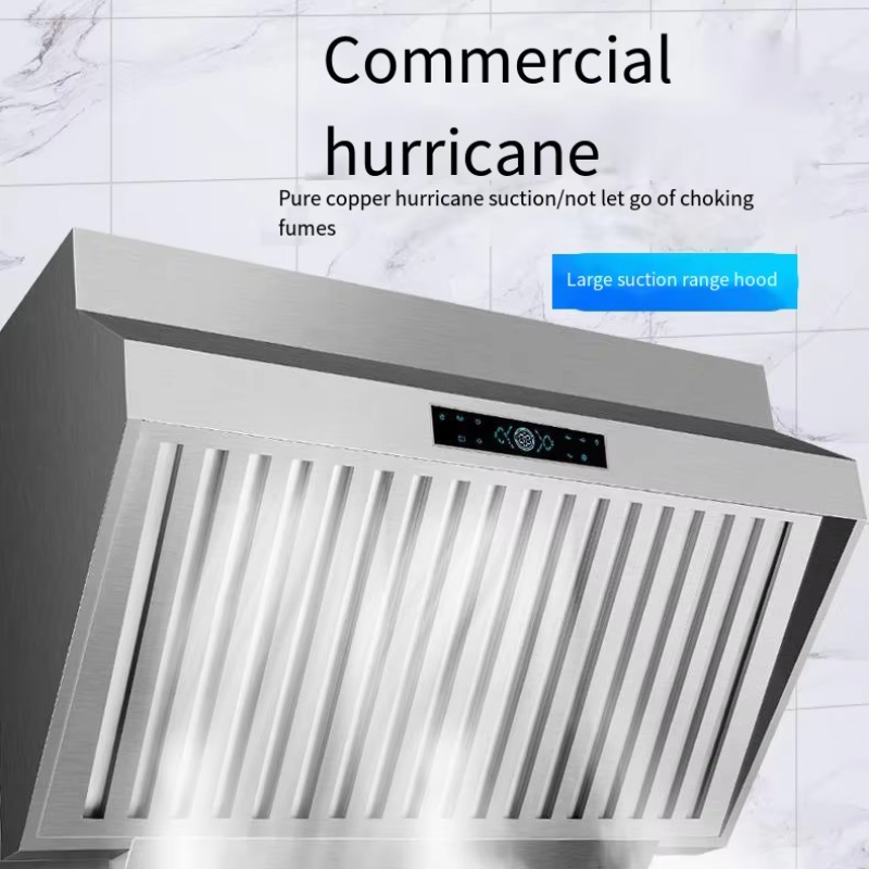 2m Stainless Steel Vented Hood - Commercial Kitchen Vent Hood ulasan dan harga