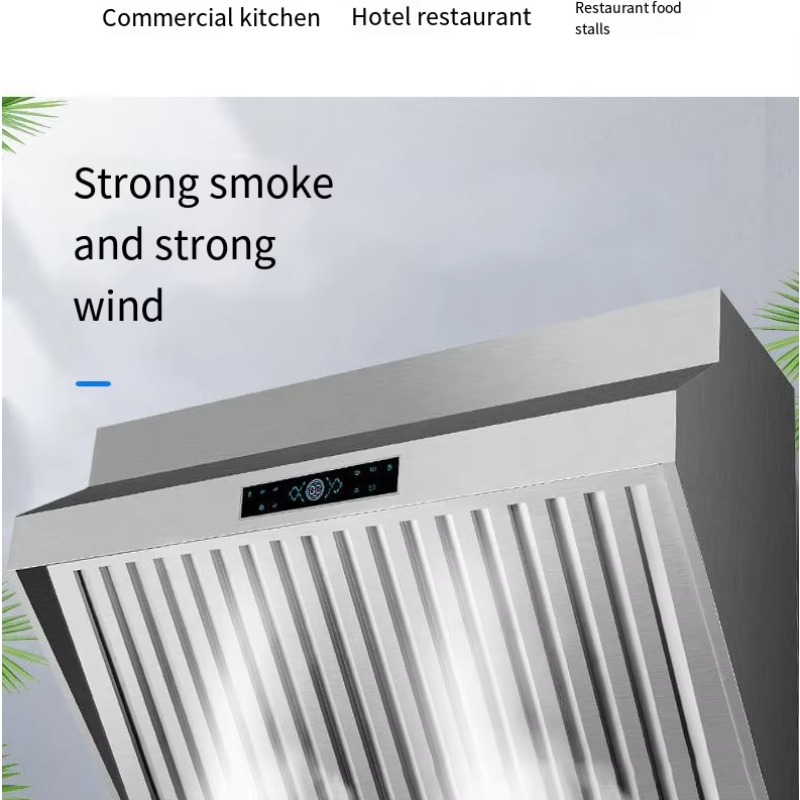 2m Stainless Steel Vented Hood - Commercial Kitchen Vent Hood ulasan dan harga
