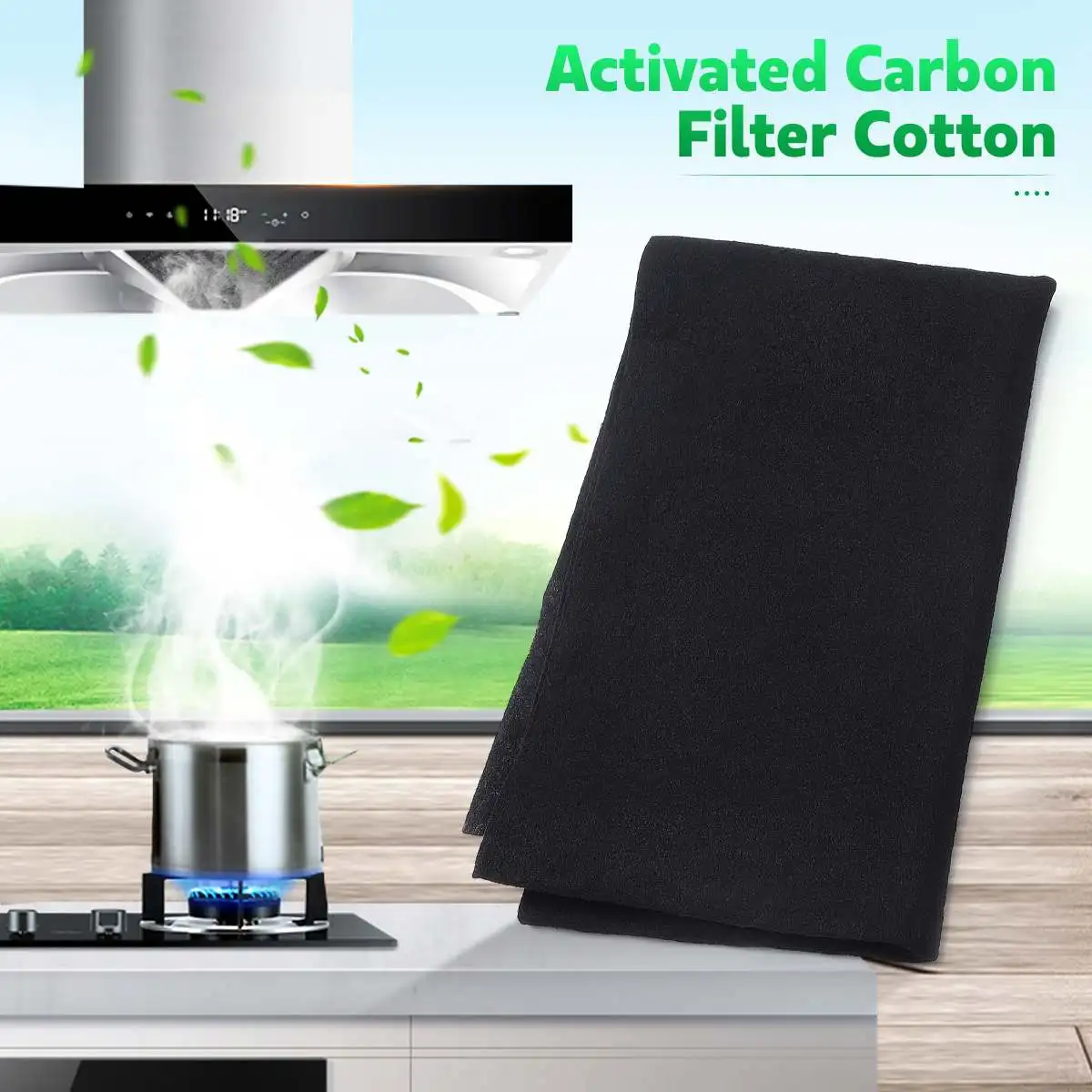 Black Cooker Hood Extractor Ac - Commercial Kitchen Vent Hood ulasan dan harga