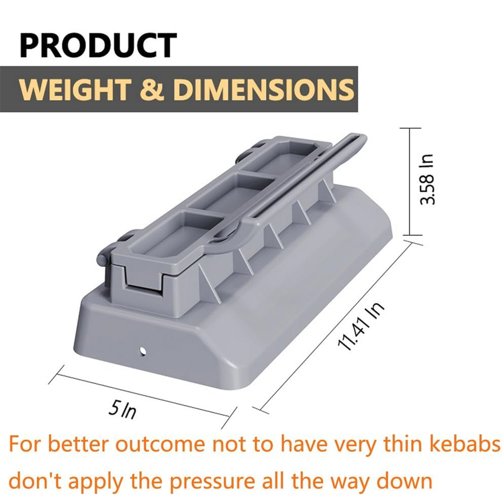 LMETJMA Large Kebab Maker Pres - Hot Dog Roller Grill ulasan dan harga
