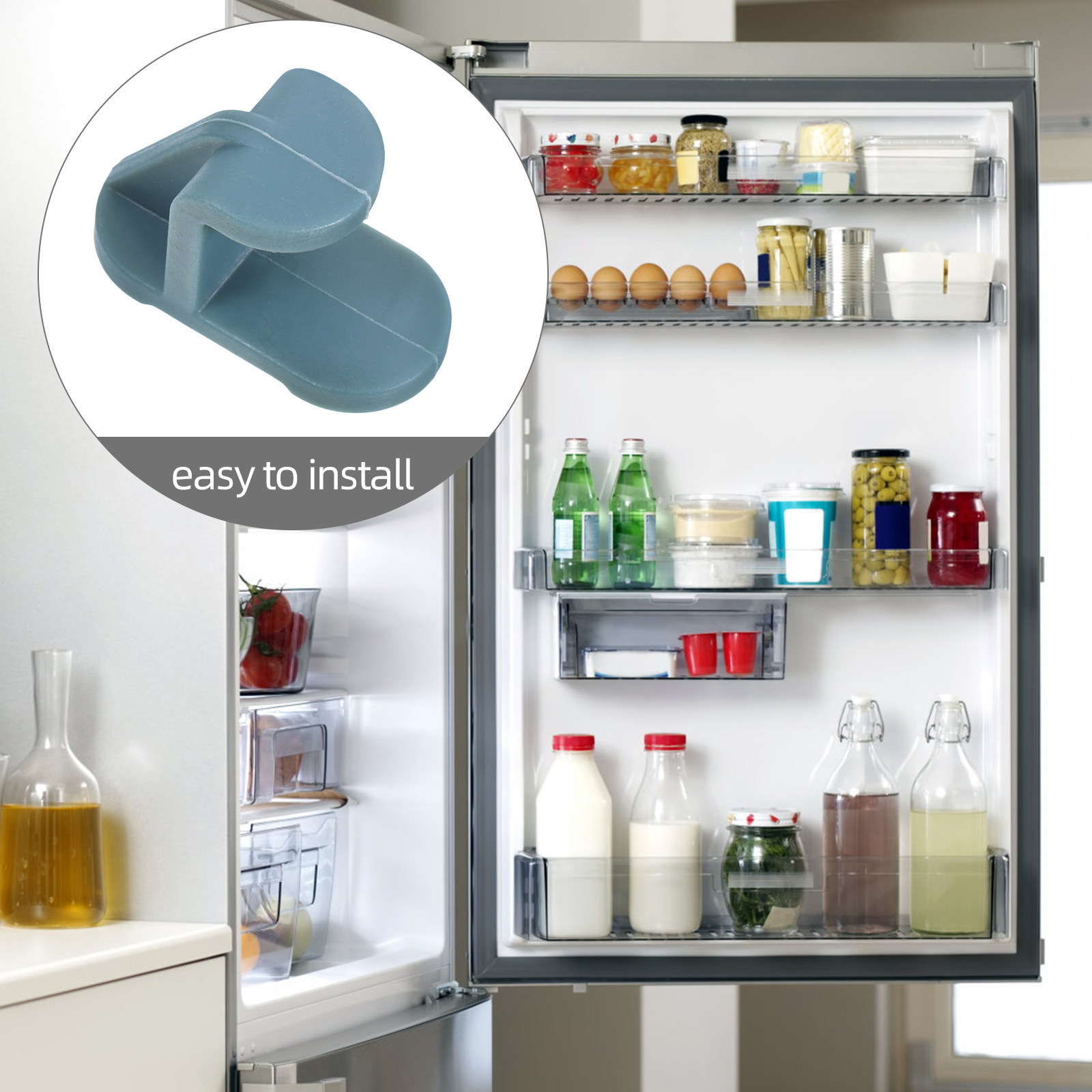 6Pcs Freezer Shelf Clips Brack - Commercial Kitchen Hardware ulasan dan harga