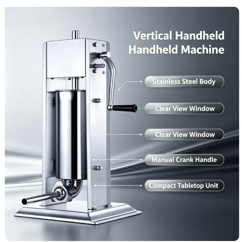 Sausage Stuffer Machine Manual - Commercial Kitchen Hardware ulasan dan harga