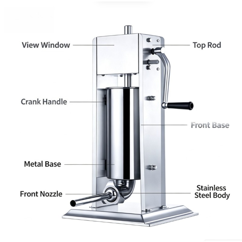 Sausage Stuffer Machine Manual - Commercial Kitchen Hardware ulasan dan harga