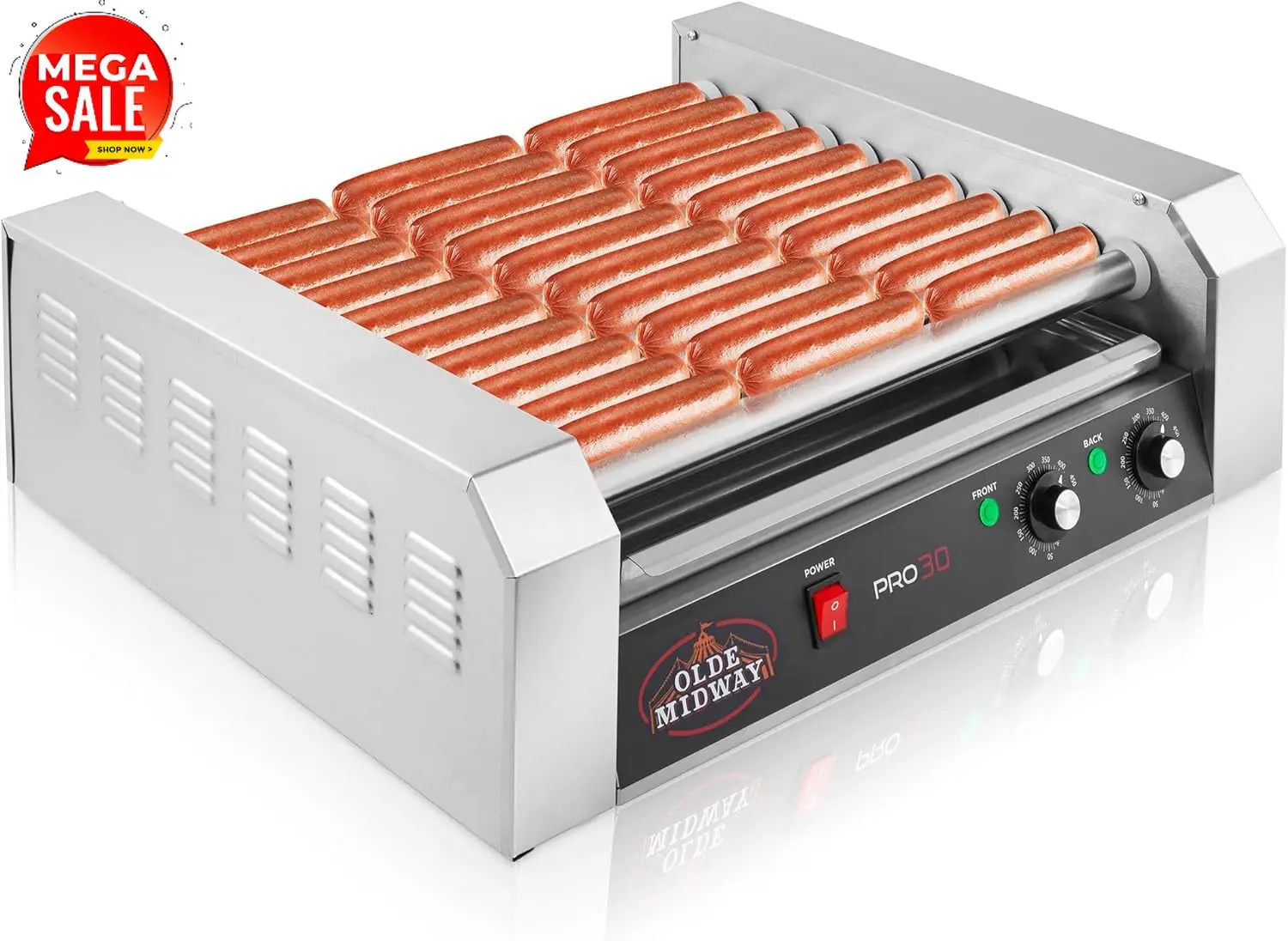 Electric 30 Hot Dog 11 Roller  - Hot Dog Roller Grill ulasan dan harga