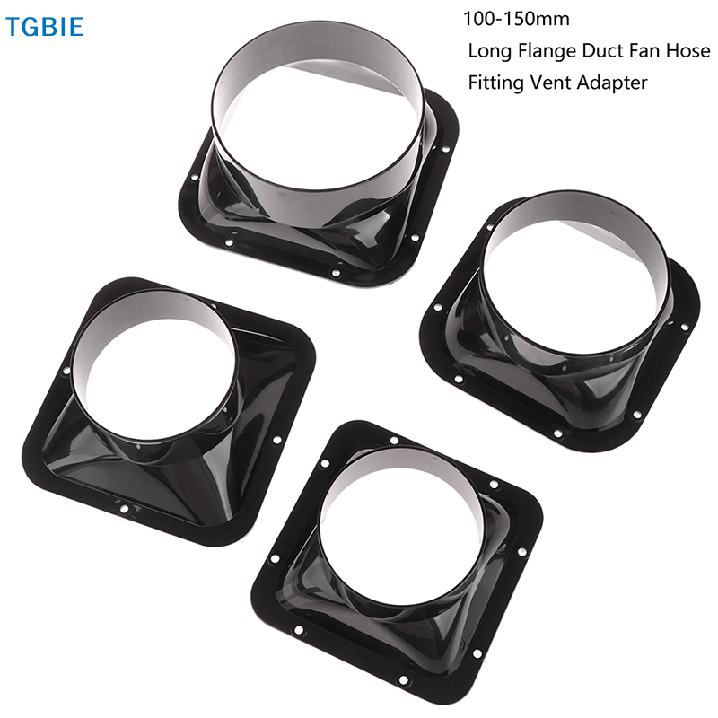 100-150mm Long Flange Duct Fan - Commercial Kitchen Vent Hood ulasan dan harga