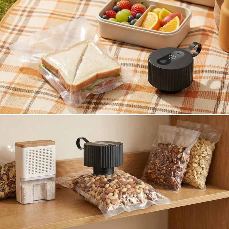 3‑in‑1 Handheld Electric Mason - Vacuum Sealer ulasan dan harga