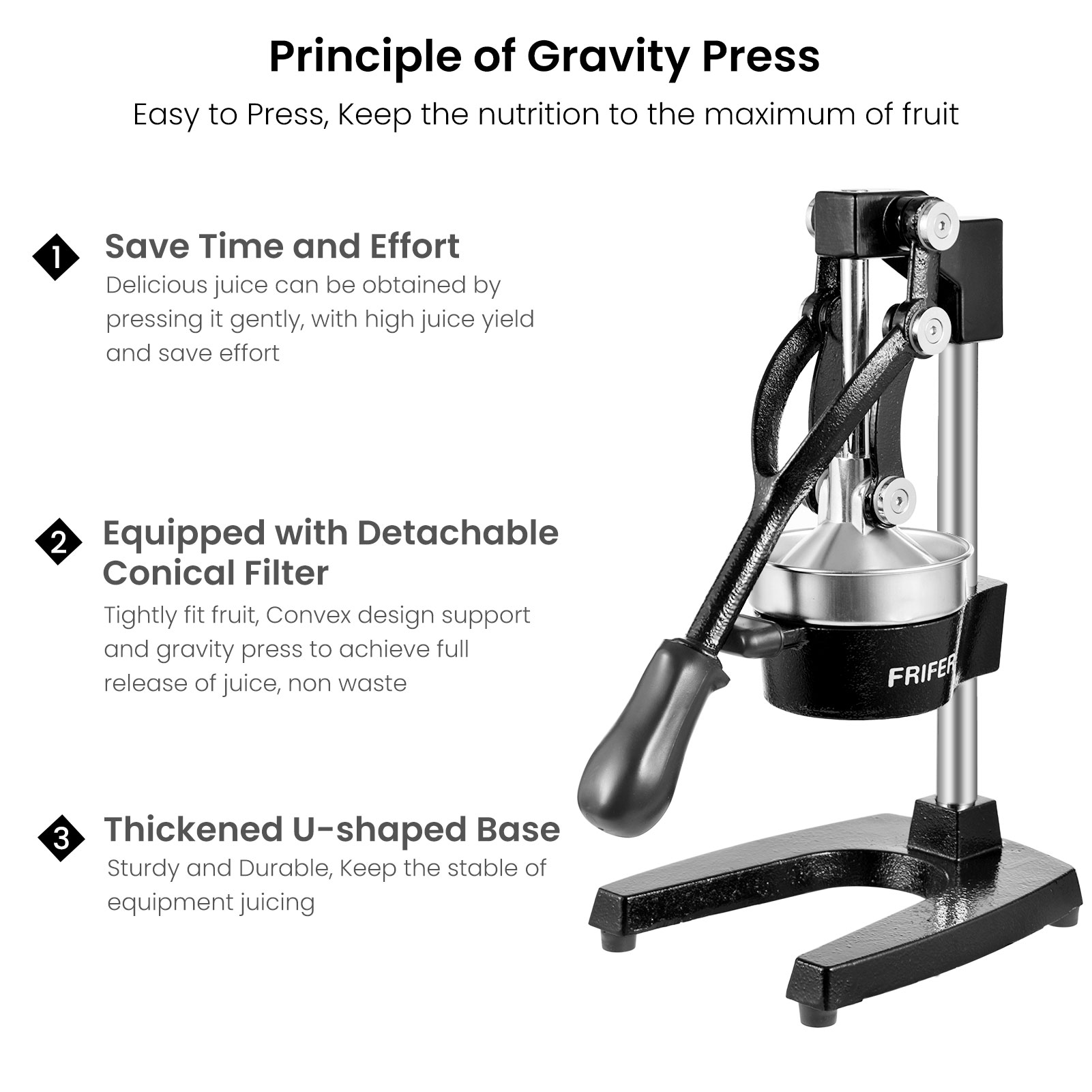 Lightweight Stainless Steel Ma - Commercial Kitchen Juicer ulasan dan harga
