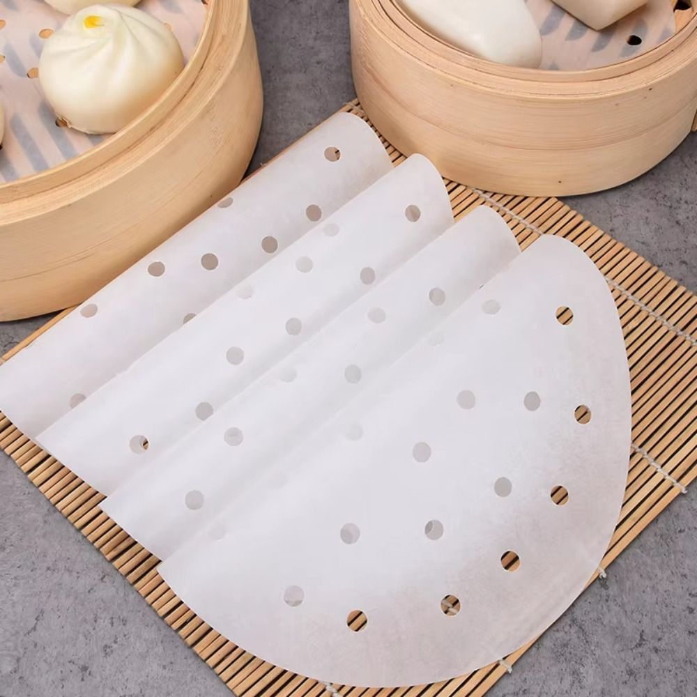 100Pcs Steamed Paper Steamed B - Commercial Kitchen Accessories ulasan dan harga