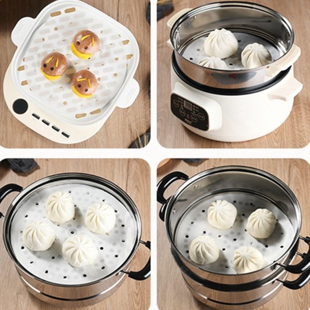 100Pcs Steamed Paper Steamed B - Commercial Kitchen Accessories ulasan dan harga